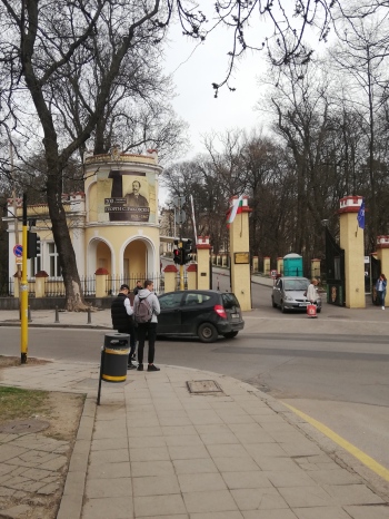 Military Academy and the park