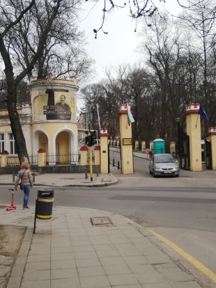 Military Academy and the park