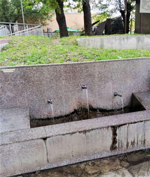 Mineral fountain Knyazhevo